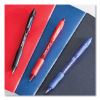 Profile Gel Pen, Retractable, Medium 0.7 mm, Red Ink, Translucent Red Barrel, Dozen2