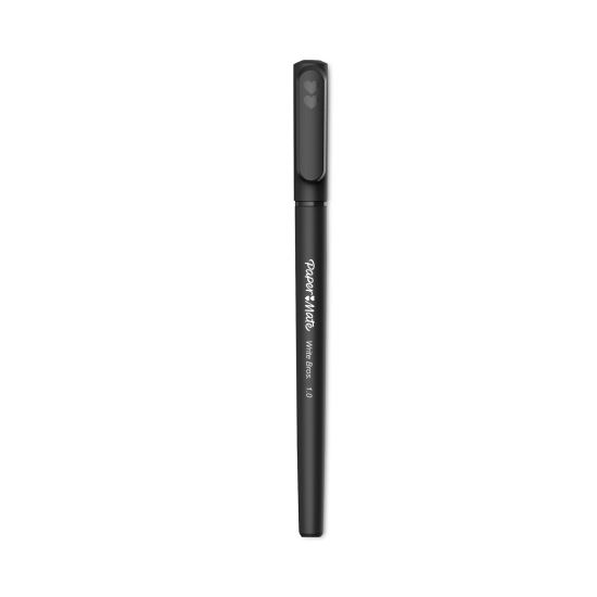 Write Bros. Ballpoint Pen Value Pack, Stick, Medium 1 mm, Black Ink, Black Barrel, 120/Pack1