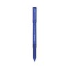 Write Bros. Grip Ballpoint Pen, Stick, Medium 1 mm, Blue Ink, Blue Barrel, Dozen1