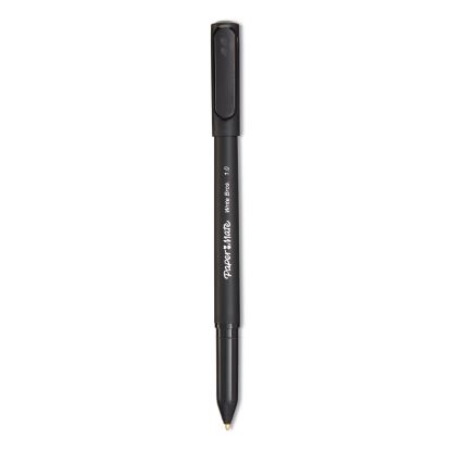 Write Bros. Ballpoint Pen Value Pack, Stick, Medium 1 mm, Black Ink, Black Barrel, 60/Pack1