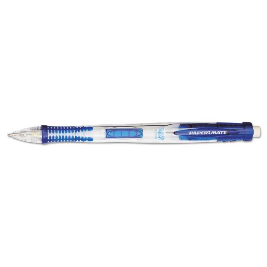 Clear Point Mechanical Pencil, 0.7 mm, HB (#2.5), Black Lead, Blue Barrel1