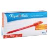 ComfortMate Ultra Ballpoint Pen, Stick, Medium 1 mm, Red Ink, Red Barrel, Dozen2