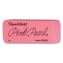 Pink Pearl Eraser, For Pencil Marks, Rectangular Block, Large, Pink, 12/Box1