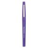 Point Guard Flair Felt Tip Porous Point Pen, Stick, Medium 0.7 mm, Purple Ink, Purple Barrel, Dozen1