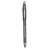 FlexGrip Elite Ballpoint Pen, Retractable, Fine 0.8 mm, Black Ink, Black Barrel, Dozen1