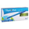 FlexGrip Ultra Ballpoint Pen, Retractable, Medium 1 mm, Blue Ink, Blue Barrel, Dozen2