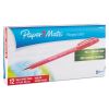 FlexGrip Ultra Ballpoint Pen, Stick, Medium 1 mm, Red Ink, Red Barrel, Dozen2