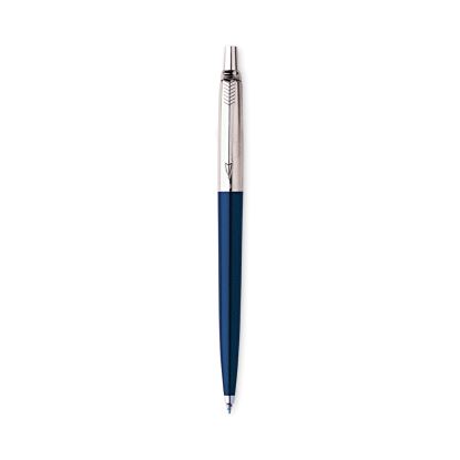 Jotter Ballpoint Pen, Retractable, Medium 1 mm, Blue Ink, Royal Blue/Chrome Barrel1