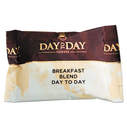 100% Pure Coffee, Breakfast Blend, 1.5 oz Pack, 42 Packs/Carton1