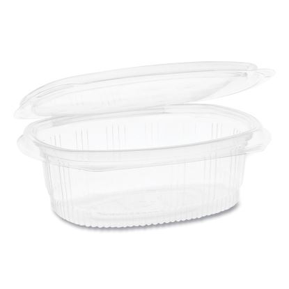 EarthChoice PET Hinged Lid Deli Container, 16 oz, 4.92 x 5.87 x 2.48, Clear, 200/Carton1