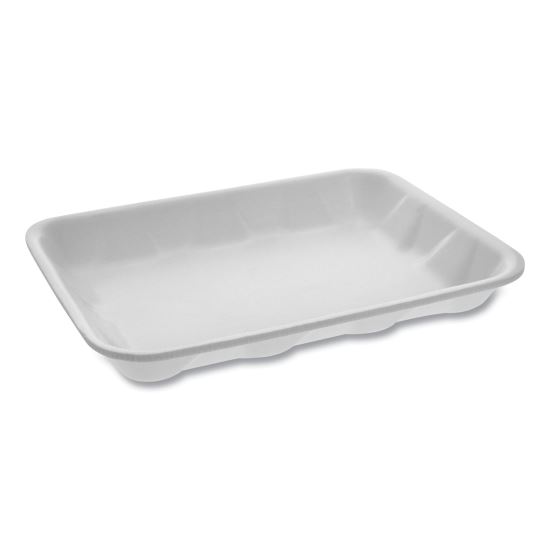 Meat Tray, #4D, 9.5 x 7 x 1.25, White, 500/Carton1