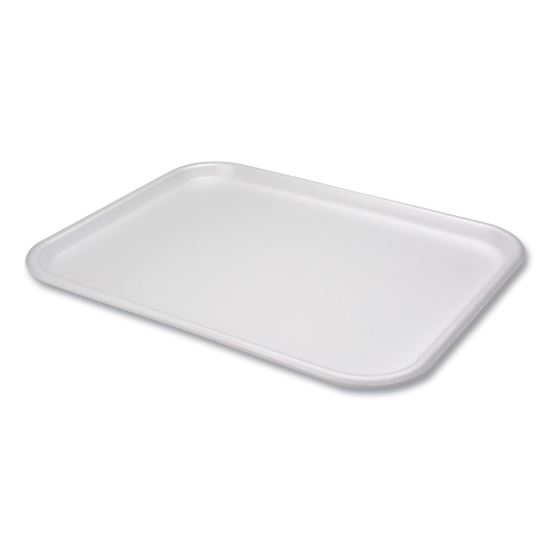 Supermarket Tray, #1216, 16.25 x 12.63 x 0.63, White, 100/Carton1