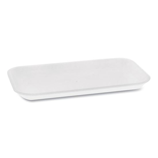 Supermarket Tray, #17, 8.3 x 4.8 x 0.65, White, 1,000/Carton1