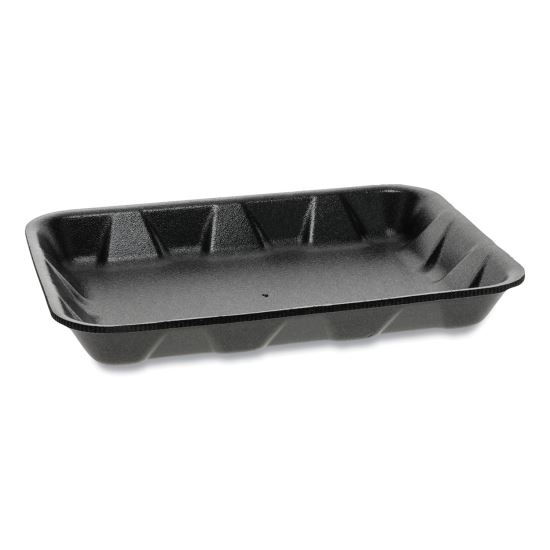 Supermarket Tray, #4D1, 9.5 x 7 x 1.25, Black, 500/Carton1