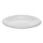 Placesetter Deluxe Laminated Foam Dinnerware, Plate, 6" dia, White, 1,000/Carton1