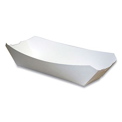 Paperboard Food Tray, #12 Beers Tray, 6 x 4 x 1.5, White, 300/Carton1