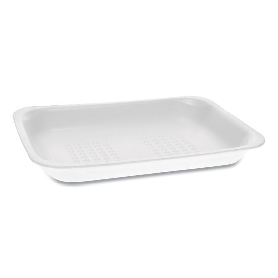 Meat Tray, #2, 8.38 x 5.88 x 1.21, White, 500/Carton1