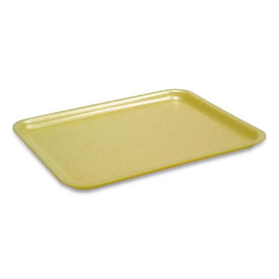 Supermarket Tray, #2, 8.38 x 5.88 x 1.21, Yellow, 500/Carton1