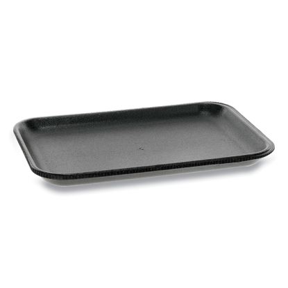 Supermarket Trays, #2, 8.38 x 5.88 x 0.69, Black, 500/Carton1