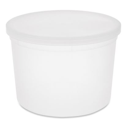 Newspring DELItainer Microwavable Container, 64 oz, 4.5 x 4.5 x 6.35, Natural, 120/Carton1