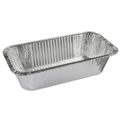 Aluminum Bread/Loaf Pans, Ribbed 1/3-Size, 8.04 x 5.9 x 3, 200/Carton1