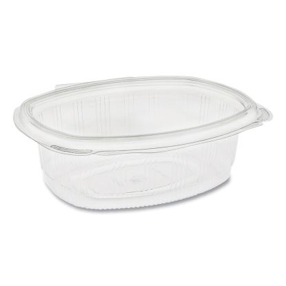 EarthChoice Recycled PET Hinged Container, 24 oz, 7.38 x 5.88 x 2.38, Clear, 280/Carton1