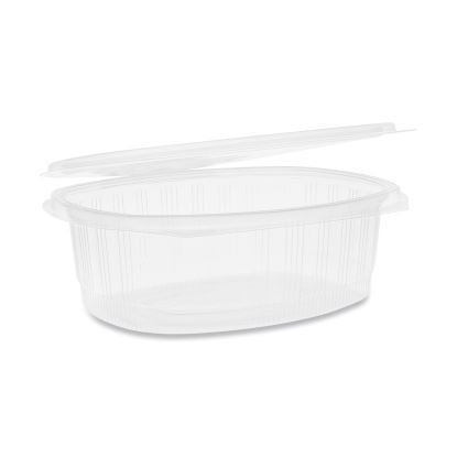 EarthChoice PET Hinged Lid Deli Container, 48 oz, 8.88 x 7.25 x 2.94, Clear, 190/Carton1