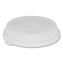 OPS ClearView Dome-Style Lid with Tabs for Meadoware Plates, Fluted, 8.88 x 8.88 x 0.75, Clear, 504/Carton1