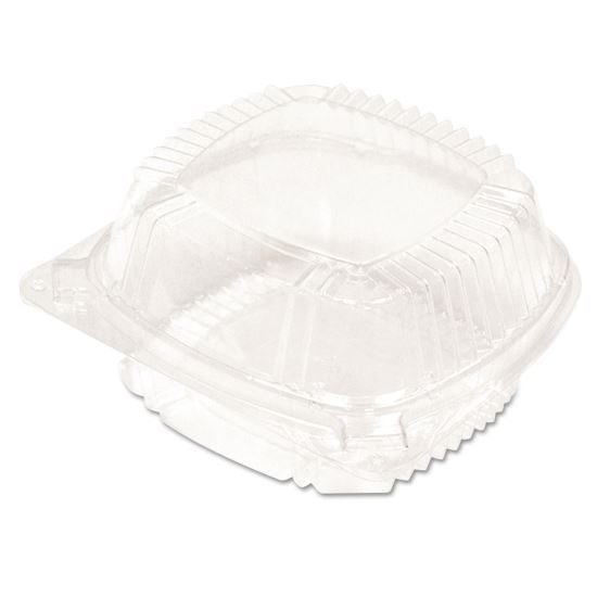 ClearView SmartLock Food Containers, Hoagie Container, 11 oz, 5.25 x 5.25 x 2.5, Clear, 375/Carton1