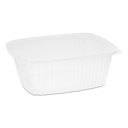 Showcase Deli Container, Base Only, 1-Compartment, 64 oz, 9 x 7.4 x 4, Clear, 220/Carton1