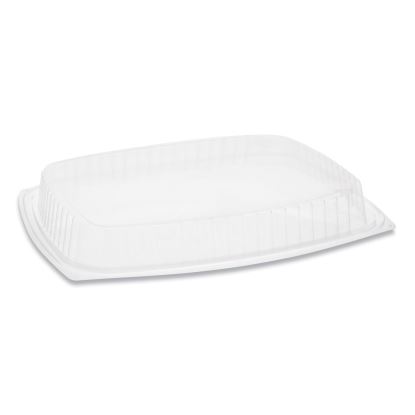 Showcase Deli Container Lid, Dome Lid For 3-Compartment 48/64 oz Containers, 9 x 7.4 x 1, Clear, 220/Carton1
