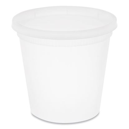 Newspring DELItainer Microwavable Container, 24 oz, 4.55 x 4.55 x 4.35, Clear, 240/Carton1