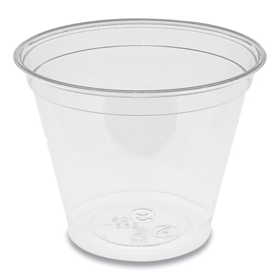 EarthChoice Recycled Clear Plastic Cold Cups, 9 oz, Clear, 975/Carton1