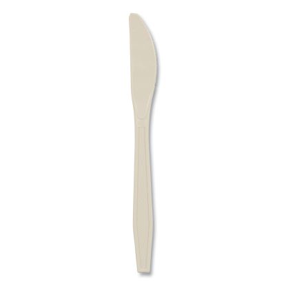 EarthChoice PSM Cutlery, Heavyweight, Knife, 7.5", Tan, 1,000/Carton1