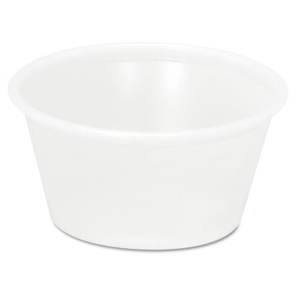 Plastic Soufflé/Portion Cups, 2 oz, Translucent, 200/Bag, 12 Bags/Carton1