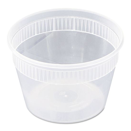 Newspring DELItainer Microwavable Container, 16 oz, 2 x 2 x 2, Clear, 240/Carton1