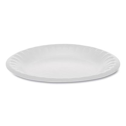 Unlaminated Foam Dinnerware, Plate, 6" dia, White, 1,000/Carton1