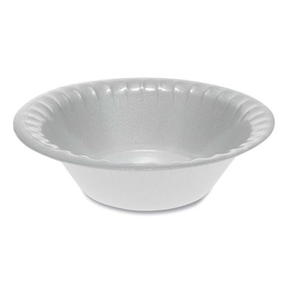Placesetter Deluxe Laminated Foam Dinnerware, Bowl, 12 oz, 6" dia, White, 1,000/Carton1