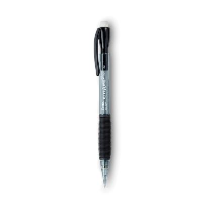Champ Mechanical Pencil, 0.5 mm, HB (#2.5), Black Lead, Translucent Gray Barrel, Dozen1