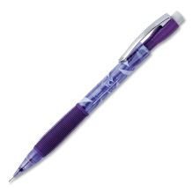 Icy Mechanical Pencil, 0.7 mm, HB (#2.5), Black Lead, Transparent Violet Barrel, Dozen1