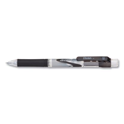 .e-Sharp Mechanical Pencil, 0.5 mm, HB (#2.5), Black Lead, Black Barrel, Dozen1