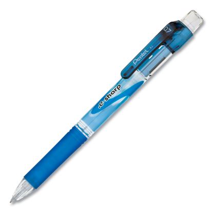 .e-Sharp Mechanical Pencil, 0.7 mm, HB (#2.5), Black Lead, Blue Barrel, Dozen1