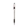 R.S.V.P. Ballpoint Pen Value Pack, Stick, Fine 0.7 mm, Black Ink, Clear/Black Barrel, 24/Pack1