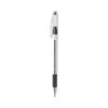 R.S.V.P. Ballpoint Pen Value Pack, Stick, Medium 1 mm, Black Ink, Clear/Black Barrel, 24/Pack1