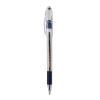 R.S.V.P. Ballpoint Pen, Stick, Medium 1 mm, Blue Ink, Clear/Blue Barrel, Dozen1