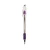 R.S.V.P. Ballpoint Pen, Stick, Medium 1 mm, Violet Ink, Clear/Violet Barrel, Dozen1