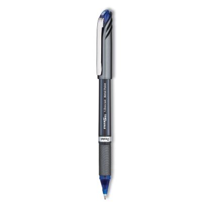 EnerGel NV Gel Pen, Stick, Bold 1 mm, Blue Ink, Blue Barrel, Dozen1