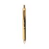 EnerGel Alloy Gel Pen, Retractable, Medium 0.7 mm, Black Ink, Gold Barrel1