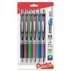 EnerGel RTX Gel Pen, Retractable, Medium 0.7 mm, Assorted Ink and Barrel Colors, 6/Pack2