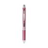 EnerGel RTX Gel Pen, Retractable, Medium 0.7 mm, Black Ink, Pink/Silver Barrel, 3/Pack1